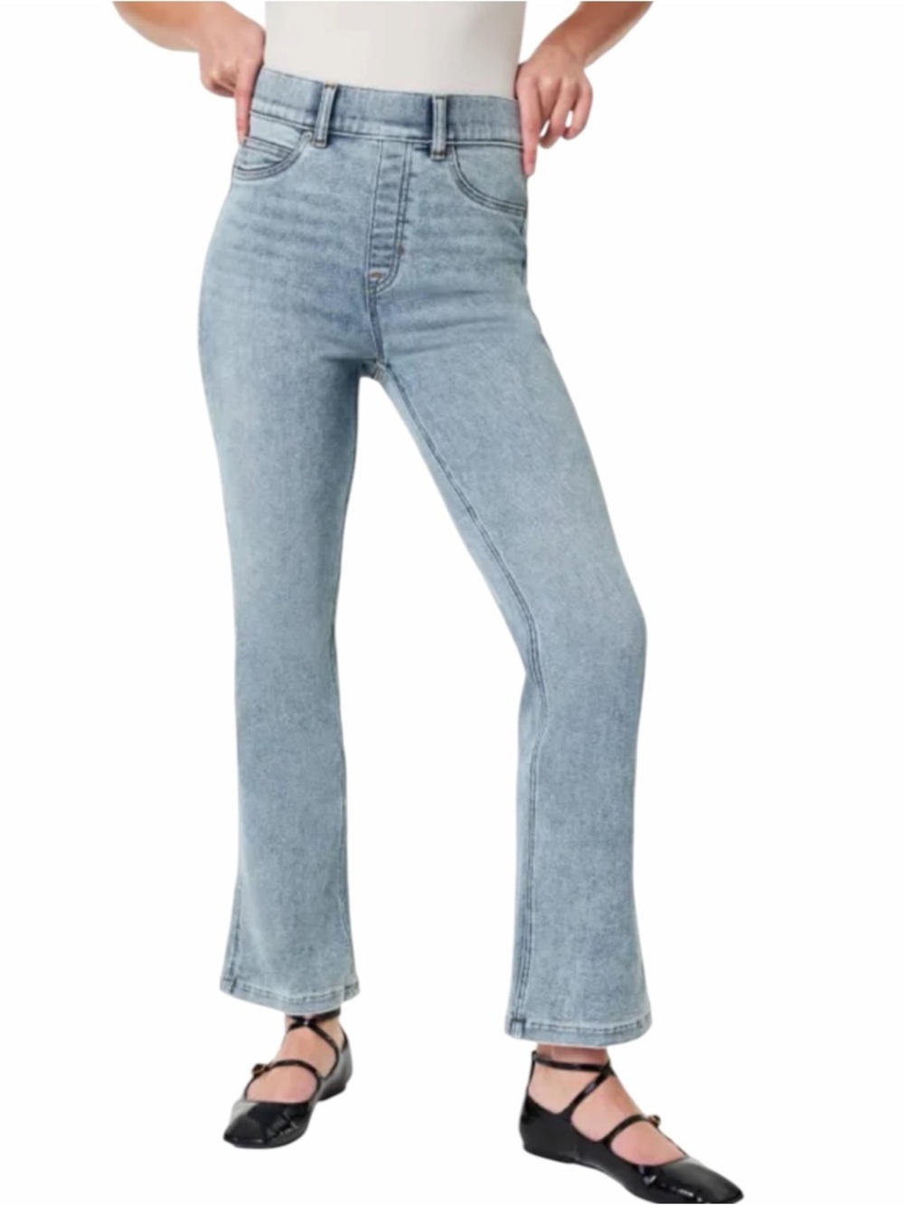 Spanx SPANXshape™ EveryWear Kick Flare Jeans, Indigo Sky Size Large Tall